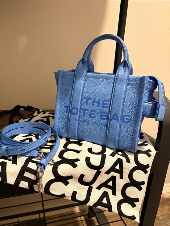Marc Jacobs Handbags - Marc Jacobs Mini Tote Bag in Spring Blue